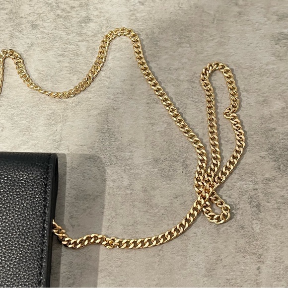 Mini Black Bag | Featuring gold accent chain - Picture 13 of 16